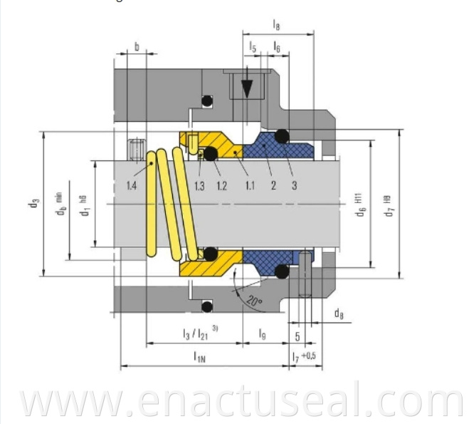 burgmann m3n mechanical seal